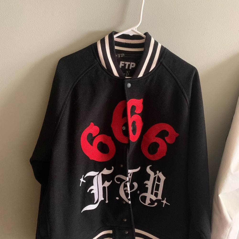 FTP (Fuck The Population) - varsity jacket